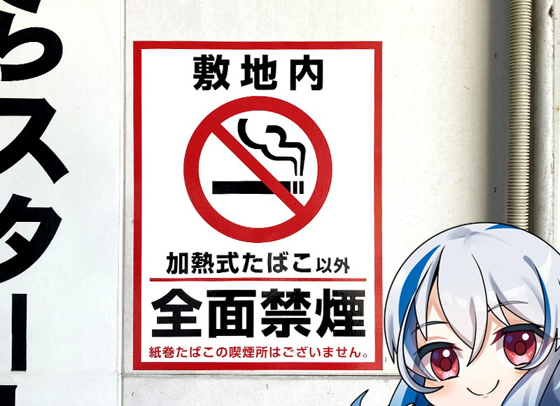 紙たばこの全面禁止