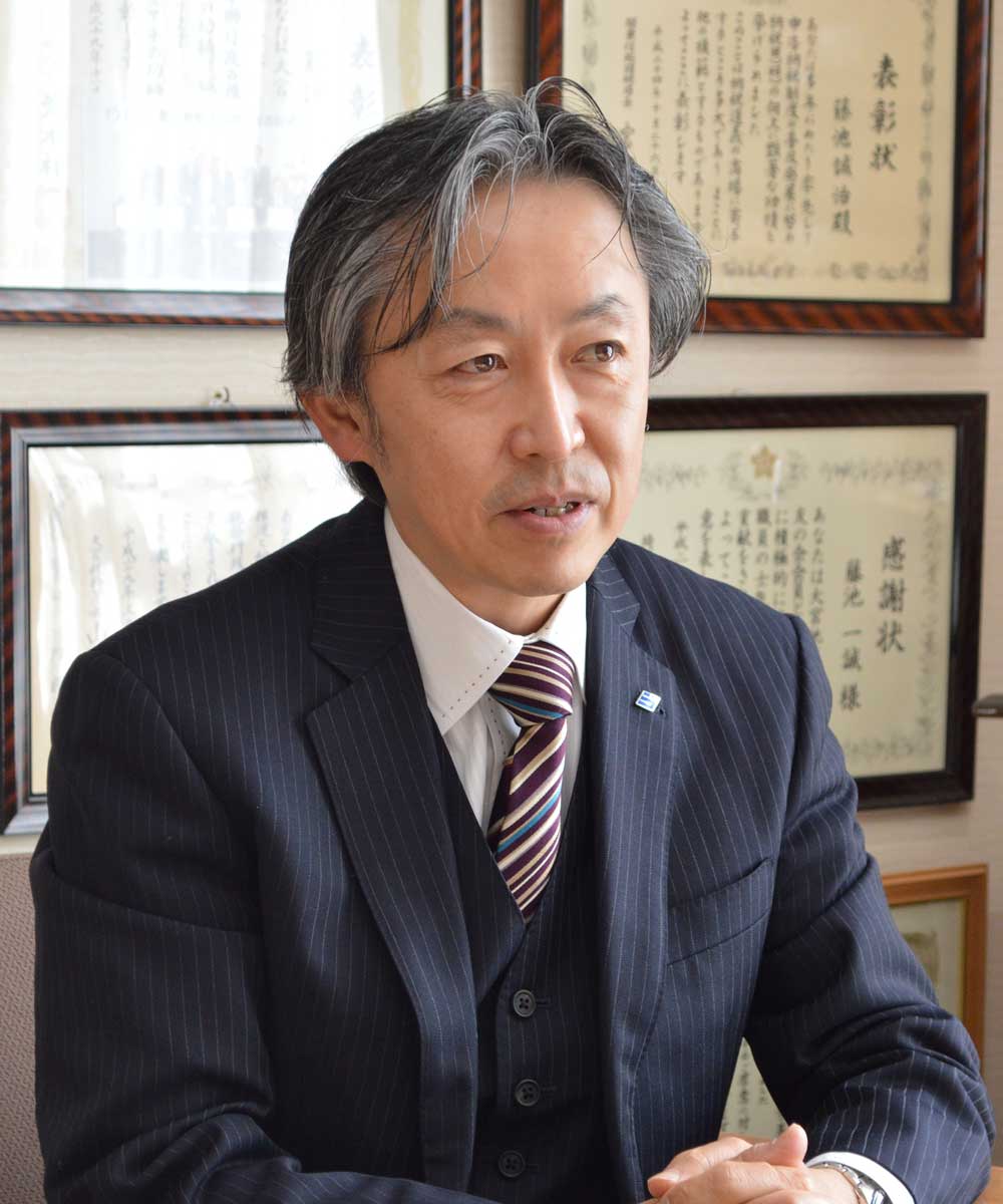代表取締役社長 藤池一誠